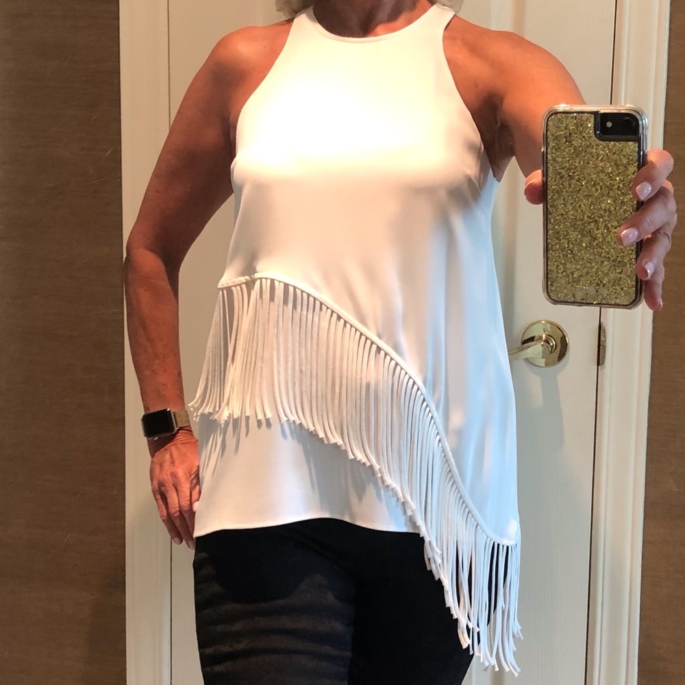 Fringe tank top